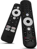 Two black remote controls are placed diagonally on a white background. Produktbild-Vorschau