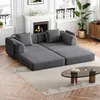 OKWISH Canapé-Lit Convertible 2 en 1 - Cadre Métallique, Voir les images du produit 2