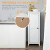 HOMCOM Armoire de Rangement buffet cuisine meuble de Voir les images du produit 7