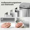 Homcom HOMdotCOM odpadkový kôš so senzorom z nehrdzavejúcej Náhľad obrázku produktu 8