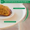 Beistelltisch mit Rollen und 2 Ebenen, moderner Sofatisch Produktbild-Vorschau 5