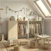 Set di 2 appendiabiti modulari KADRA 200x85cm per mansarda Anteprima dell’immagine prodotto 4