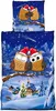 Winter Fleece Bettwäsche 135x200 Eulen Flausch Thermofleece Produktbild-Vorschau 1