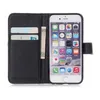 A wallet-style phone case open to reveal a smartphone inside. Produktbild-Vorschau