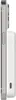 A side view of a silver smartphone attached to a white power bank. Voir les images du produit