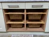 2 cestini estraibili in vimini per cucina in rattan da 600 Anteprima dell’immagine prodotto 4
