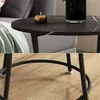Konferenční stůl Vicco Quebec Mramor 50 x 50 cm s policí, Náhled obrázku produktu 5