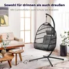 Swoods Egg Hangstoel met Standaard – Hangstoel Buiten en Productafbeelding-voorbeeld 5