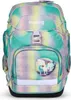 A colorful backpack with a bubble pattern and a rooster graphic. Podgląd zdjęcia produktu