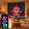 Tenda luminosa a LED, 3x3 metri, 400 LED, catena luminosa a Anteprima dell’immagine prodotto 1