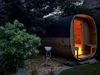 Fjordholz Fass-Sauna Modell Quadro 240 cm Produktbild-Vorschau 7