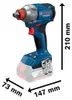 Akku-Drehschlagschrauber GDX 18V-285, L-BOXX-Koffer Produktbild-Vorschau 2