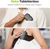 AUVON Tablettenbox 7 Tage mit Ergonomischem Produktbild-Vorschau 2