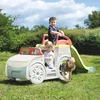 Smoby Adventure Car Spielhaus Mit Rutsche Und Sandkasten Produktbild-Vorschau 3