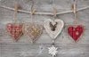 Abwaschbare Tischsets 8er Set Landhaus-Stil Herzen & Holz Produktbild-Vorschau 2