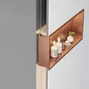 Rea Mensola Bagno Led 30x60 Brush Copper Anteprima dell’immagine prodotto 6