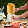 Set di 2 distributori per bevande Relaxdays, contenitore Anteprima dell’immagine prodotto 3