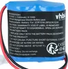 A close-up shot of a blue battery pack with a black label. Produktbild-Vorschau