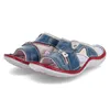 Krisbut Damen Pantoletten blau-kombi (blau) 2209-7-1 Größe Produktbild-Vorschau 5