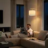 EDISHINE Stehlampe Wohnzimmer Gold, Bogenlampe mit Produktbild-Vorschau 4