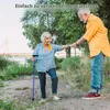 Bastone da passeggio pieghevole - Altezza regolabile da 85 Anteprima dell’immagine prodotto 7