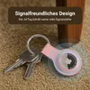 AirTag Anhänger Schwarz – AirTag Schlüsselanhänger / Hülle Produktbild-Vorschau 2