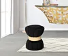 Mauro Ferretti tabouret fleur Ø 40x44 cm noir or Voir les images du produit 6