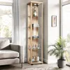 K-Möbel Glasvitrine stehend in Buche (176x37x33 cm) mit 4 Produktbild-Vorschau 1