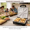 Syntrox Germany Keramik Sandwichmaker 1600W Antihaft 4 Produktbild-Vorschau 2