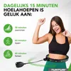 Tunturi Smart Adjustable Hoelahoep - Massage Hoela Hoep Met Productafbeelding-voorbeeld 8