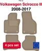 Velours-Autoteppiche für: Volkswagen Scirocco III Coupé Produktbild-Vorschau 16