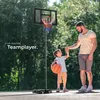 tectake® Basketballkorb Dirk Outdoor mit Rollen, inklusive Produktbild-Vorschau 7
