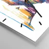 Wanduhr - Quadrat - Glasuhr - Run Streifen Spiel Grafik - Produktbild-Vorschau 5