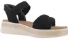 Skechers Slip-Ins: Bobs Sun Ray  Sandalen Plat - Zwart - Voir les images du produit 12