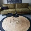 Tapis ronds en jute Mrcarpet Nature/antraciet 200cm Voir les images du produit 7