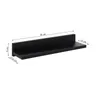 Wandregale Set - 3er Set - 39 cm - Schwarz Matt - für Produktbild-Vorschau 2