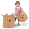 CHILDHOME Aufbewahrungskorb Teddy 30x30x30 cm Beige Produktbild-Vorschau 5