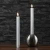 LED Stabkerzen MIA - Echtwachs - realistische 3D Flamme - H: 24cm - Batteriebetrieb - weiß - 2 Stk Produktbild-Vorschau