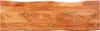 Panchina vidaXL con bordi naturali, 110 cm, in legno Anteprima dell’immagine prodotto 2