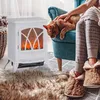 HOMCOM LED Elektrokamin Kamin Kaminofen Wandkamin Produktbild-Vorschau 2