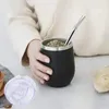 Yerba Mate-Kürbis-Set Doppelwandiges Mate-Teetasse- und Produktbild-Vorschau 4