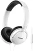 A white Philips headphone with black earcups and headband, shown against a white background. Anteprima dell’immagine prodotto