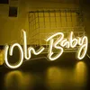 Oh Baby neon światło dekoracyjne światła neon znak neon Podgląd zdjęcia produktu 1