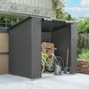 Outsunny Zeltgarage 1,9x1,2 m Wasserdicht Garagenzelt mit Produktbild-Vorschau 9