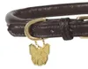 Digby & Fox - Collier de chien, cuir enroulé, boucle ER2101 Voir les images du produit 3
