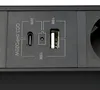 Design Light FLIX BOX, Typ Schuko, mattschwarz, 3x 230V AC Produktbild-Vorschau 9