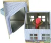 Crottendorfer Metall Räucherhaus Strandhaus - Größe ca. Produktbild-Vorschau 4