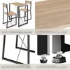 tectake® Sitzgruppe Margate 3-teilig Industrial Style Produktbild-Vorschau 4