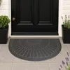 Fußmatte halbrund Tivoli 60x90 cm Grau – für Innen & Außen, Produktbild-Vorschau 1