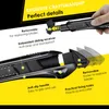CCLIFE 4 Stück Cuttermesser Set 18mm mit 20 Ersatzklingen Produktbild-Vorschau 4